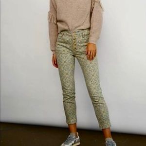 PILCRO HIGH RISE SLIM JEANS (28)